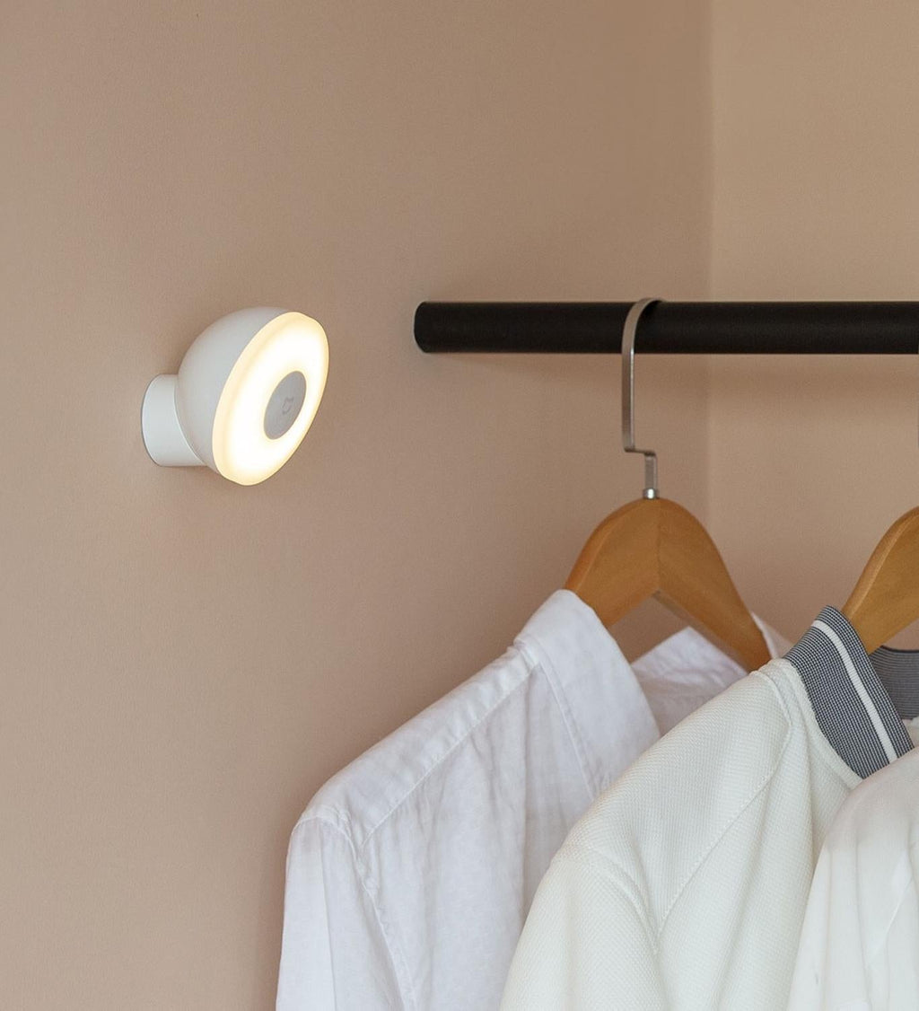 Xiaomi Mijia Night Light 2nd Generation Magnetic Attraction Night Lamp 360 Rotating Adjustable Infrared Body Sensor