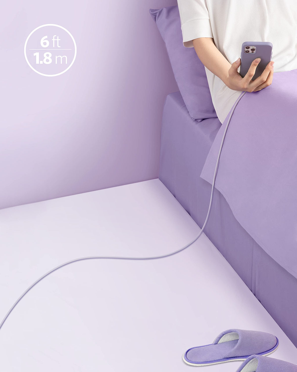 Anker 641 USB-C to Lightning Cable (Flow, Silicone)