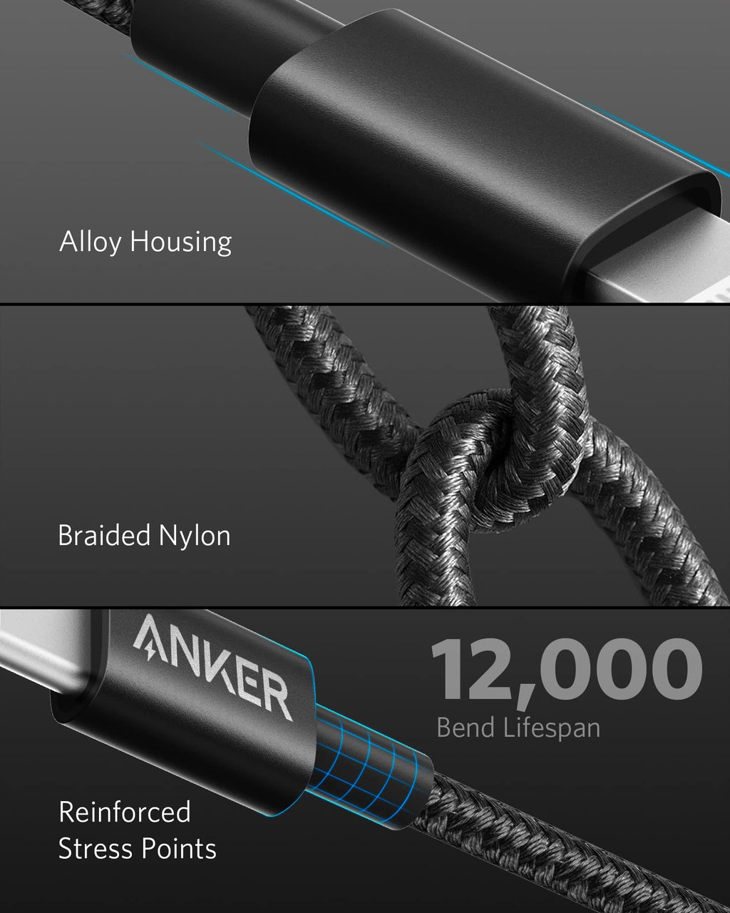 Anker 331 USB-C to Lightning Cable