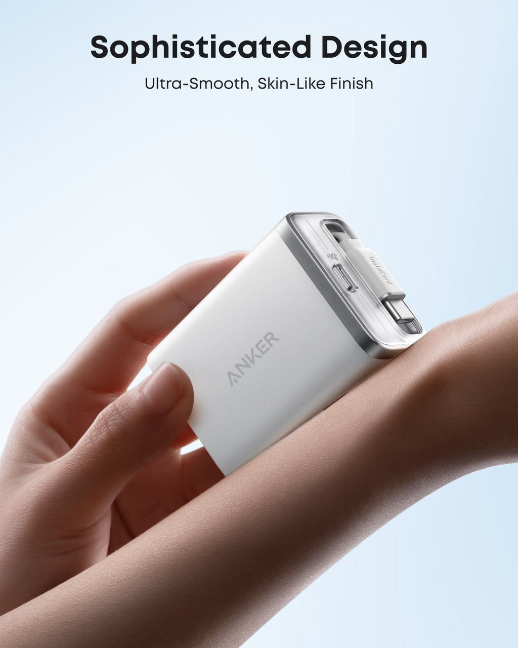 Anker Nano Charger (35W, Built-In Retractable USB-C Cable)