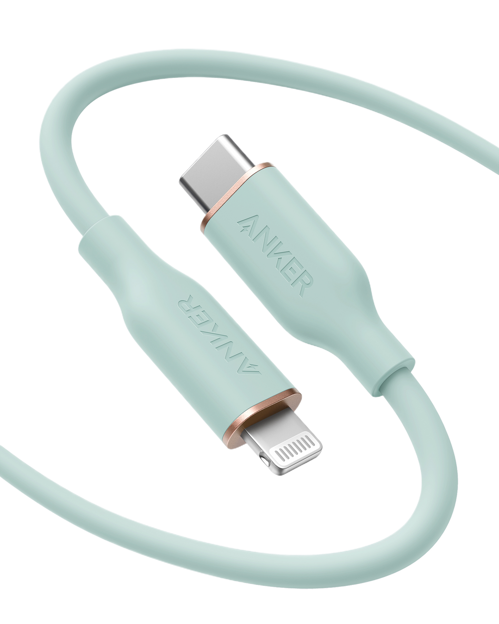 Anker 641 USB-C to Lightning Cable (Flow, 3 ft Silicone)
