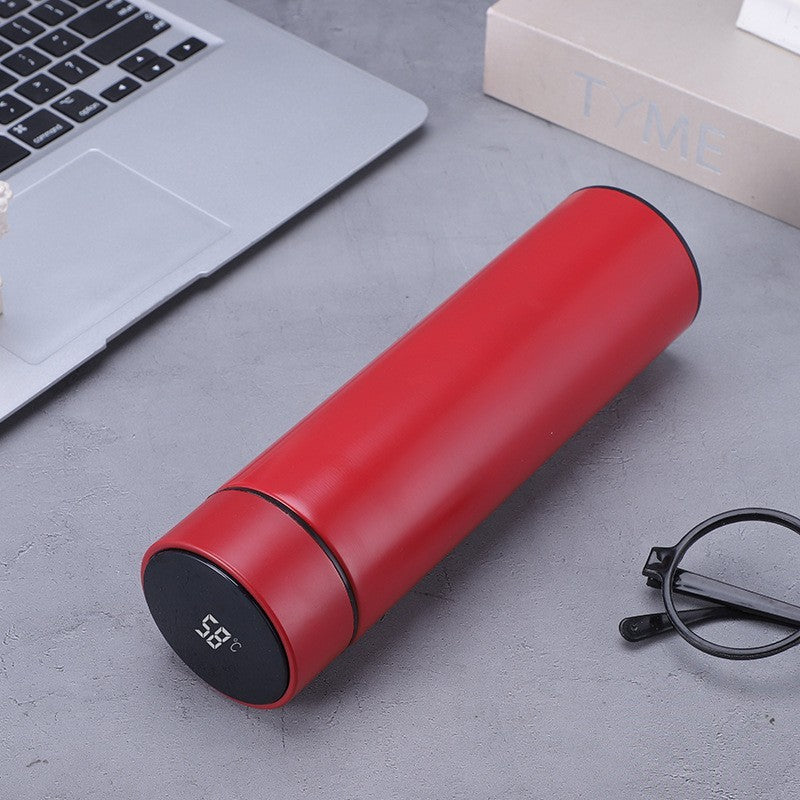 500ML Smart Water Bottle Cup Led Stainless Steel