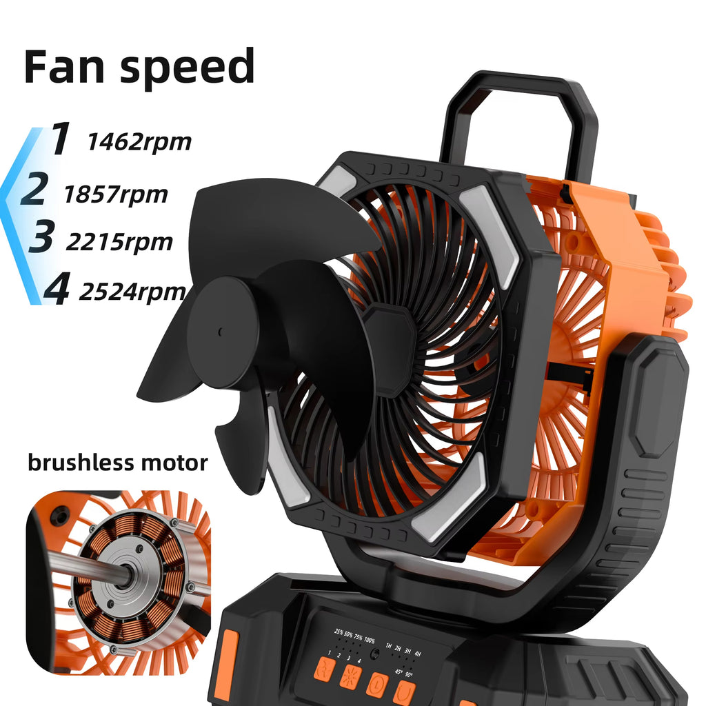 Rechargeable Fan  F36