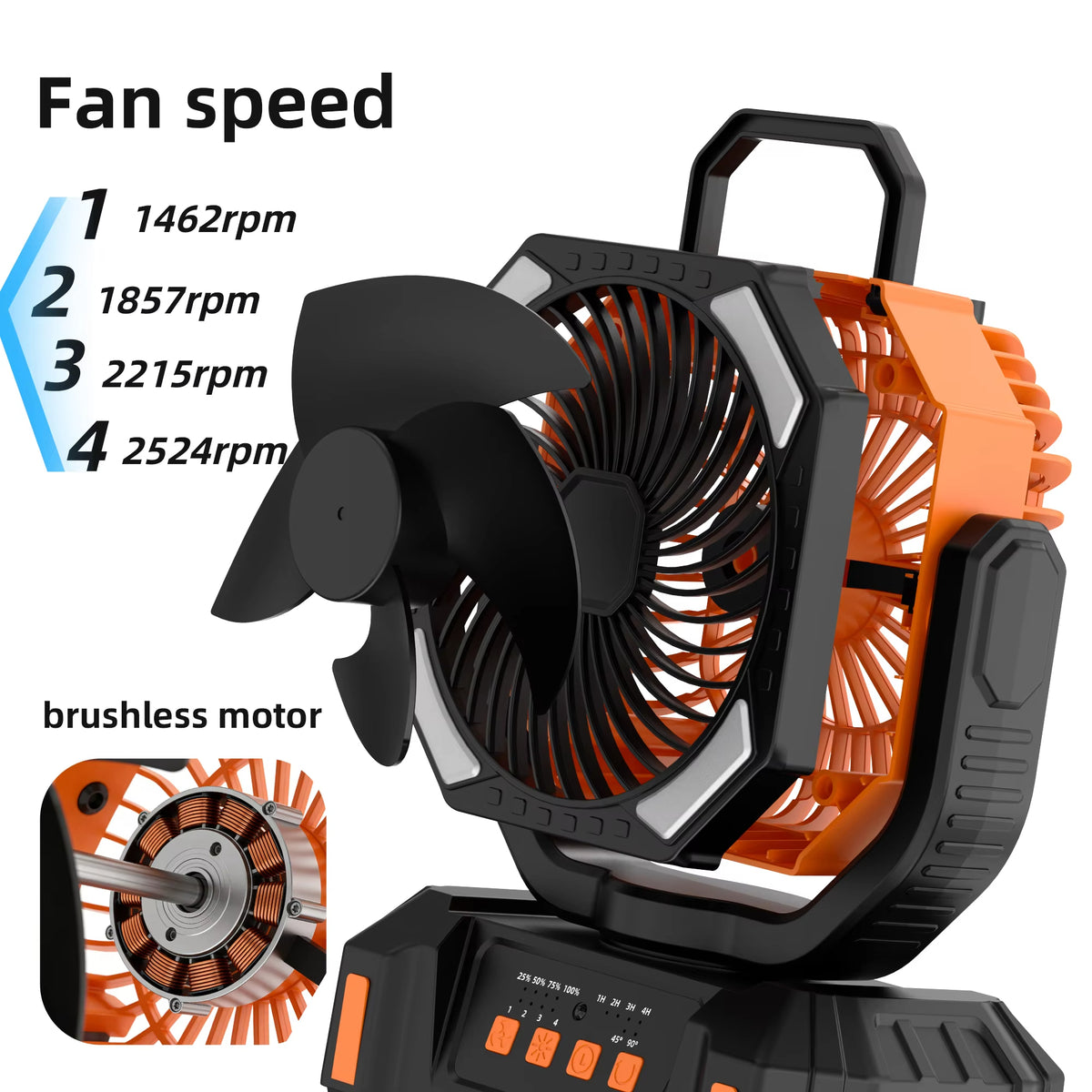 Rechargeable Fan  F36
