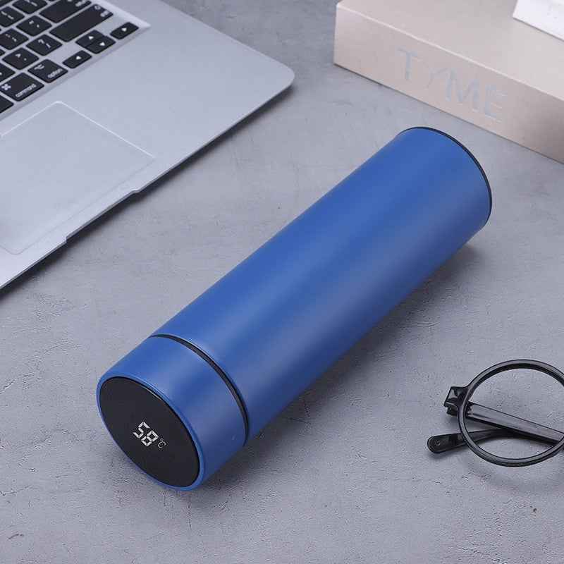 500ML Smart Water Bottle Cup Led Stainless Steel