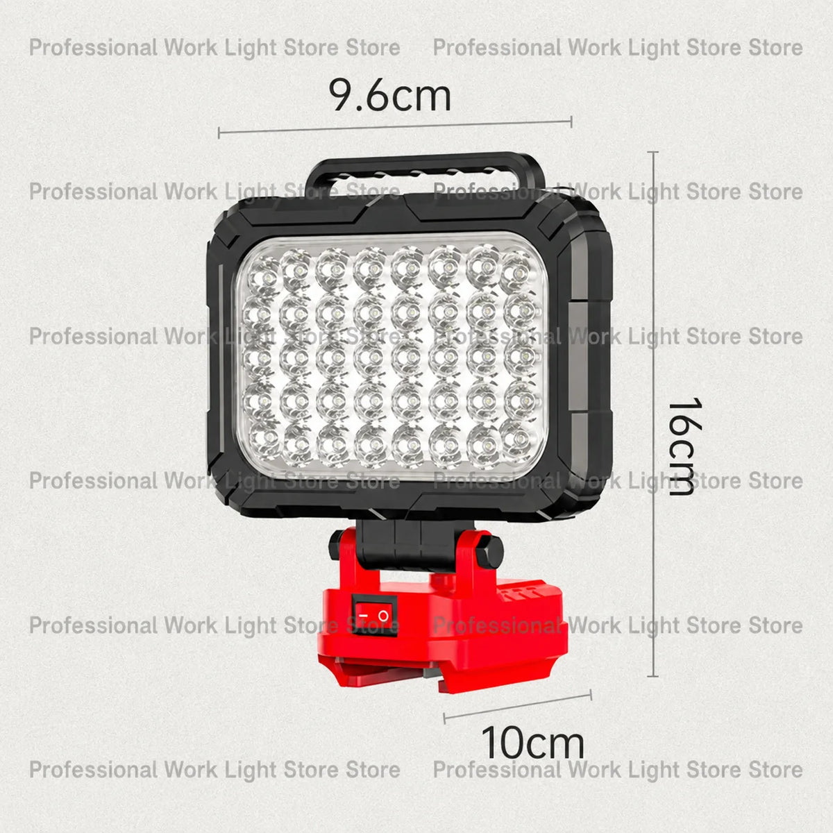 LED Work Light For Milwaukee 18V Battery Cordless Camping Lights Portable Flood Lamp Flashlight Power Tool Accessory