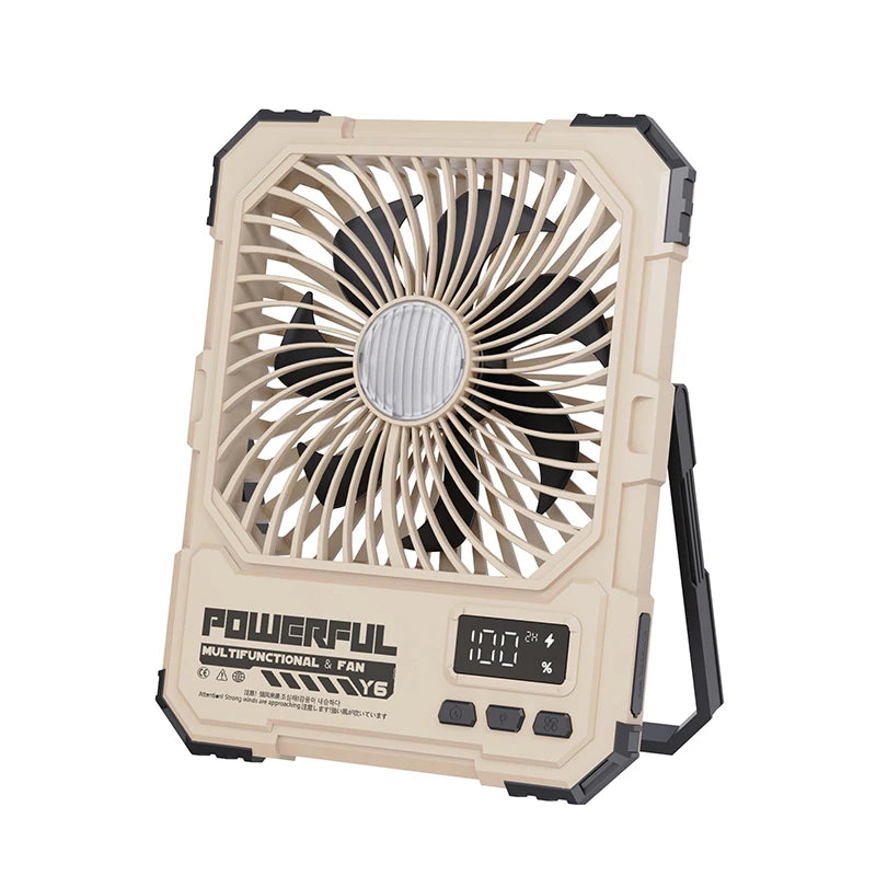 Desktop Fan 20000mAh Rechargerable Portable Foldable Table Fan