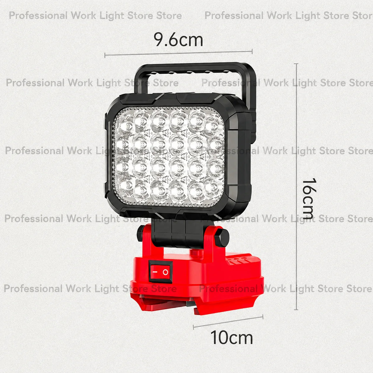 LED Work Light For Milwaukee 18V Battery Cordless Camping Lights Portable Flood Lamp Flashlight Power Tool Accessory