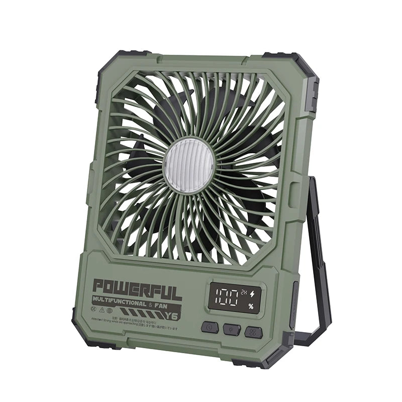 Desktop Fan 20000mAh Rechargerable Portable Foldable Table Fan