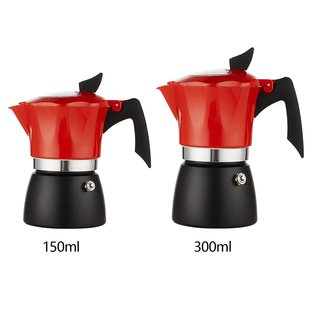 Aluminum Alloy Coffee Percolator Pot Electric Pot Espresso Maker
