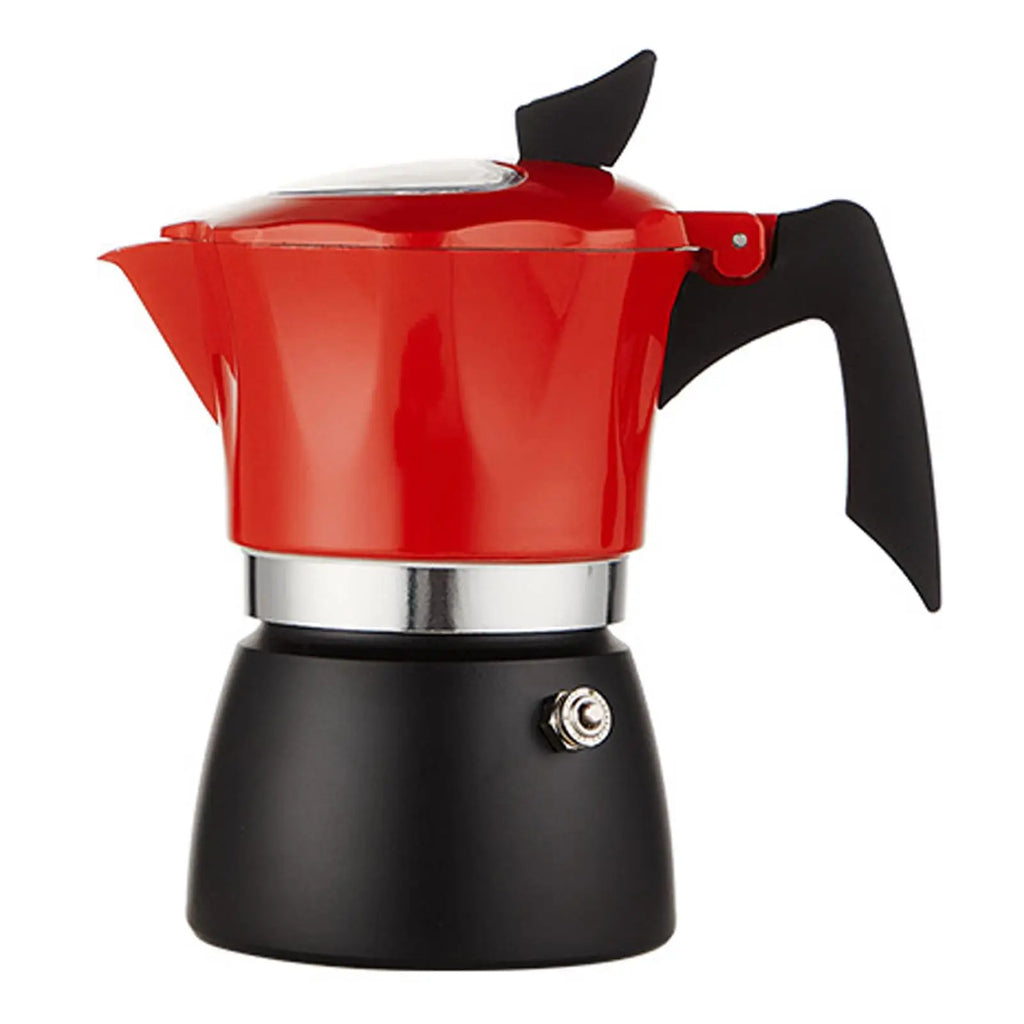 Aluminum Alloy Coffee Percolator Pot Electric Pot Espresso Maker