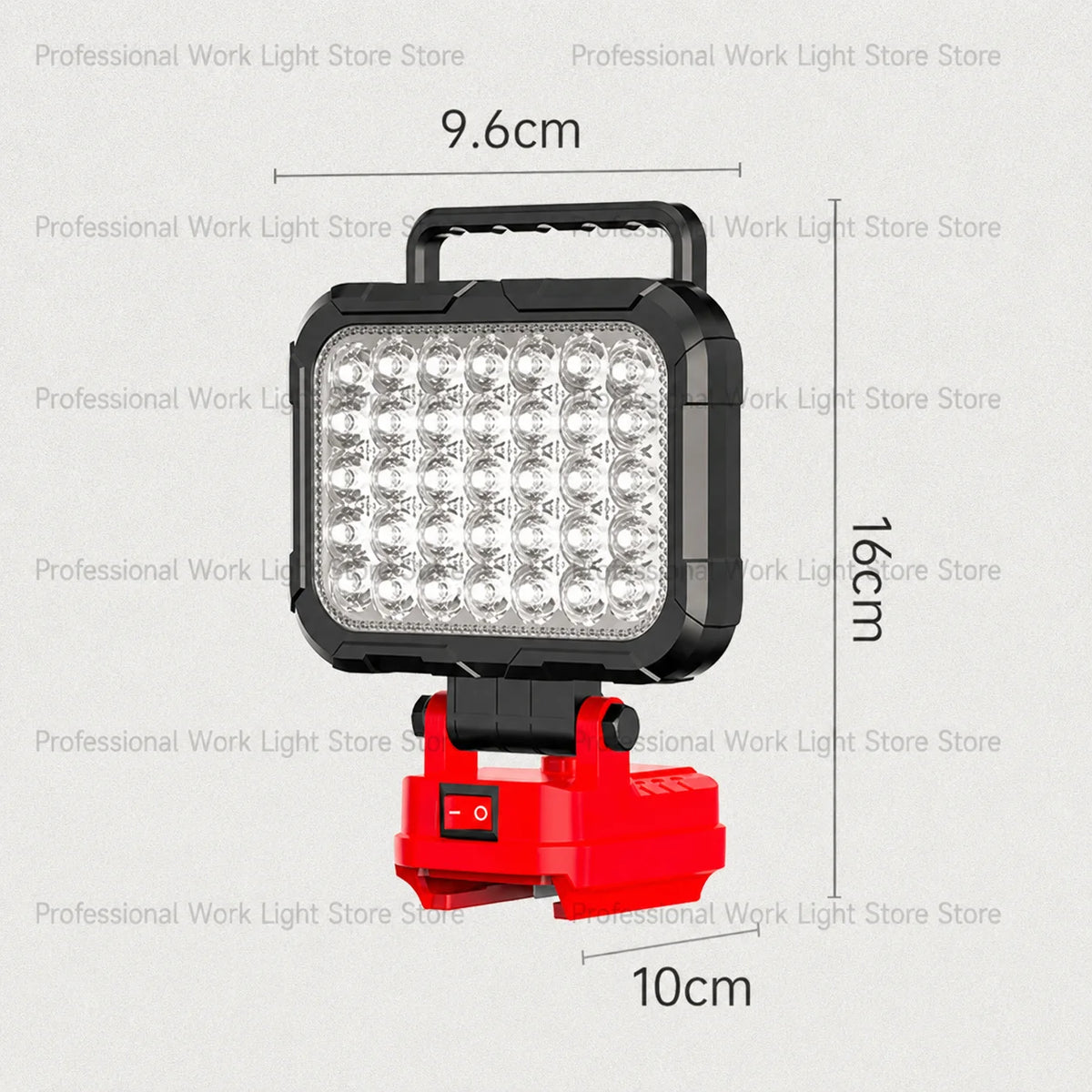 LED Work Light For Milwaukee 18V Battery Cordless Camping Lights Portable Flood Lamp Flashlight Power Tool Accessory