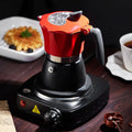 Aluminum Alloy Coffee Percolator Pot Electric Pot Espresso Maker