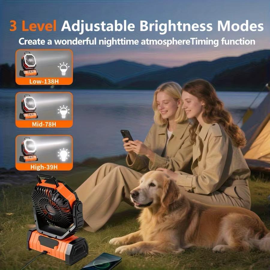 Rechargeable Fan F6