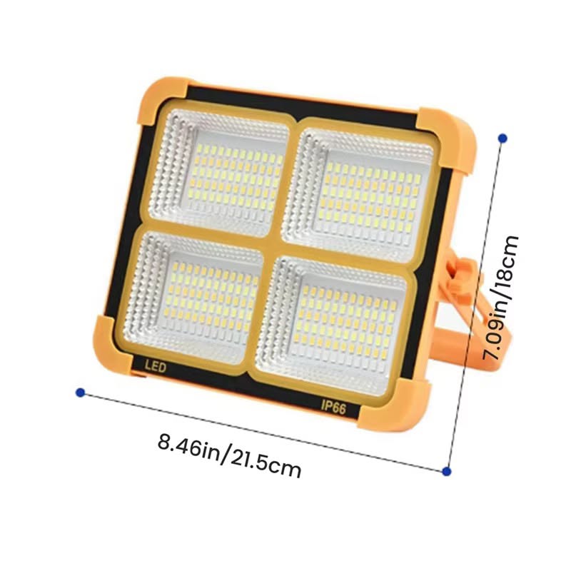 The JENSJ-905 is a durable Portable Outdoor LED Work Light Whit Solar Panel   / Floodlight (Model: JENSJ-905)