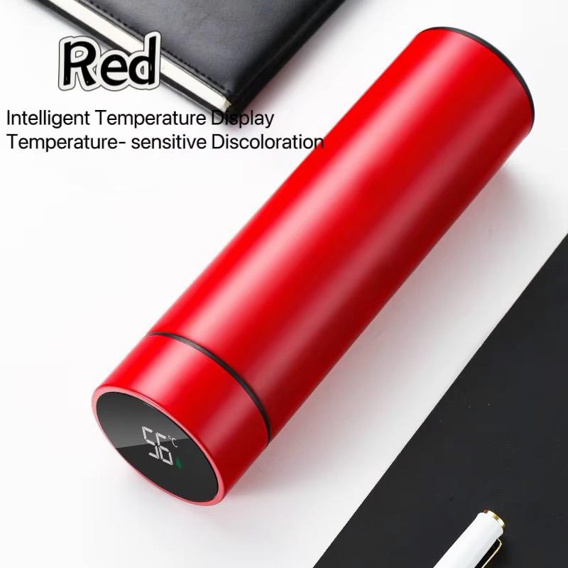 500ML Smart Water Bottle Cup Led Stainless Steel
