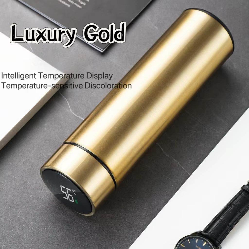 500ML Smart Water Bottle Cup Led Stainless Steel