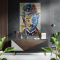 Silent Movie Tramp Brushed Aluminium Dibond Wall Art